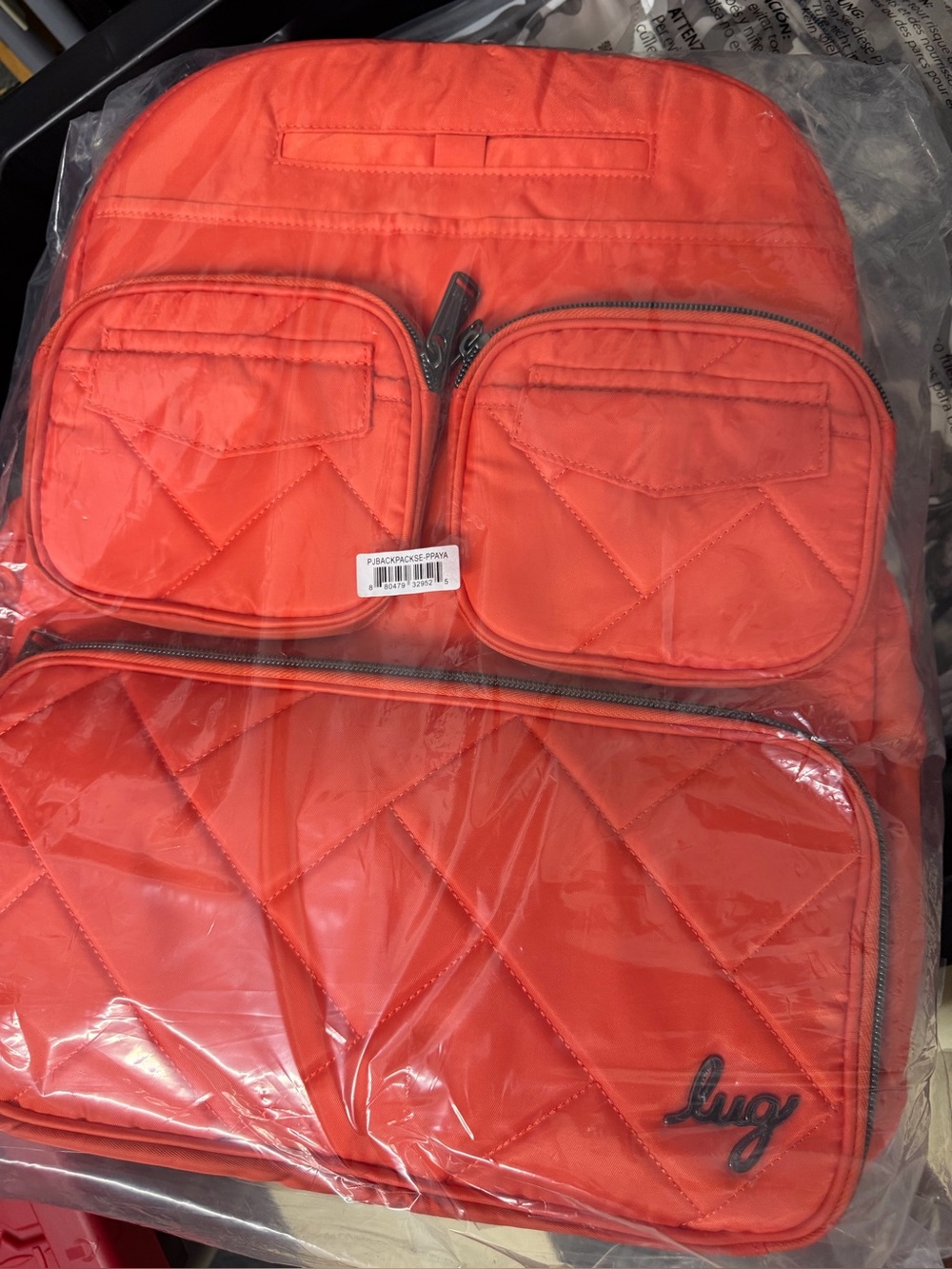 🌴RARE🌴- LUG Puddle Jumper Backpack Papaya NWT ❤️